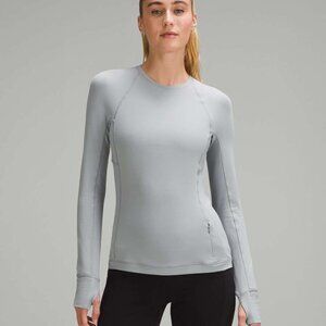Lululemon Rhino Gray Its Rulu Run Long Sleeve Shirt Size 4